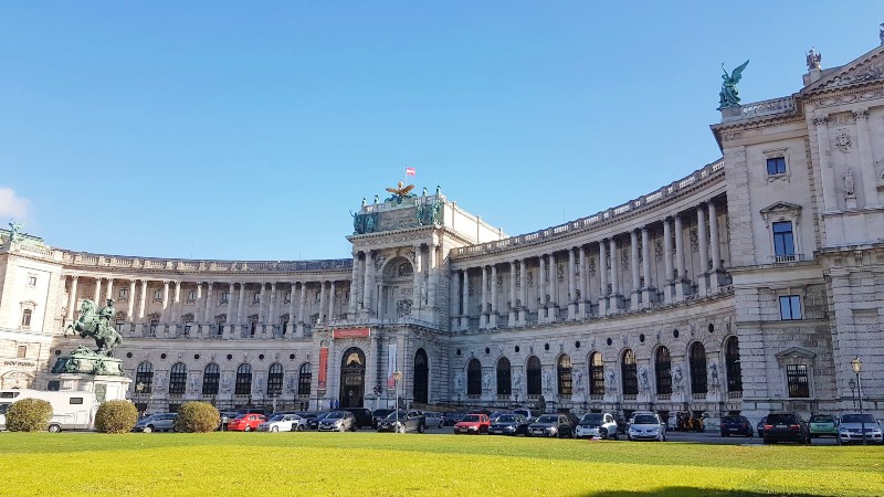 Hofburg-palasset i Wien