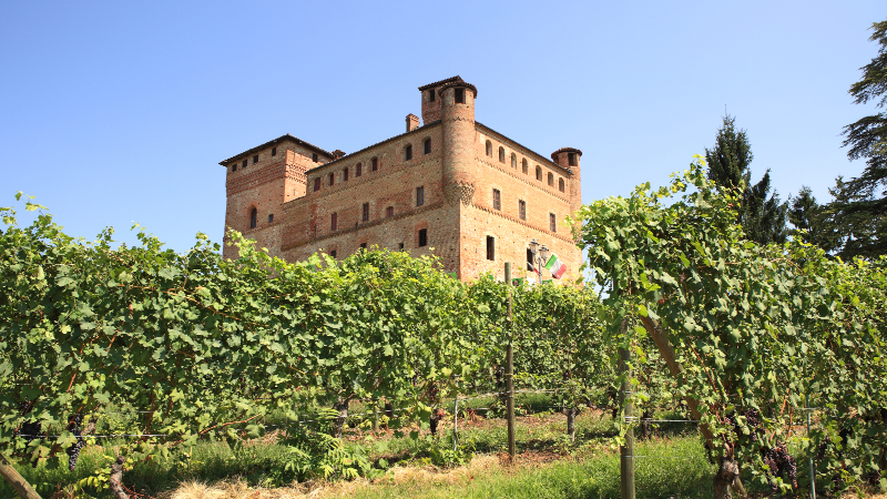 Slottet Grinzane cavour